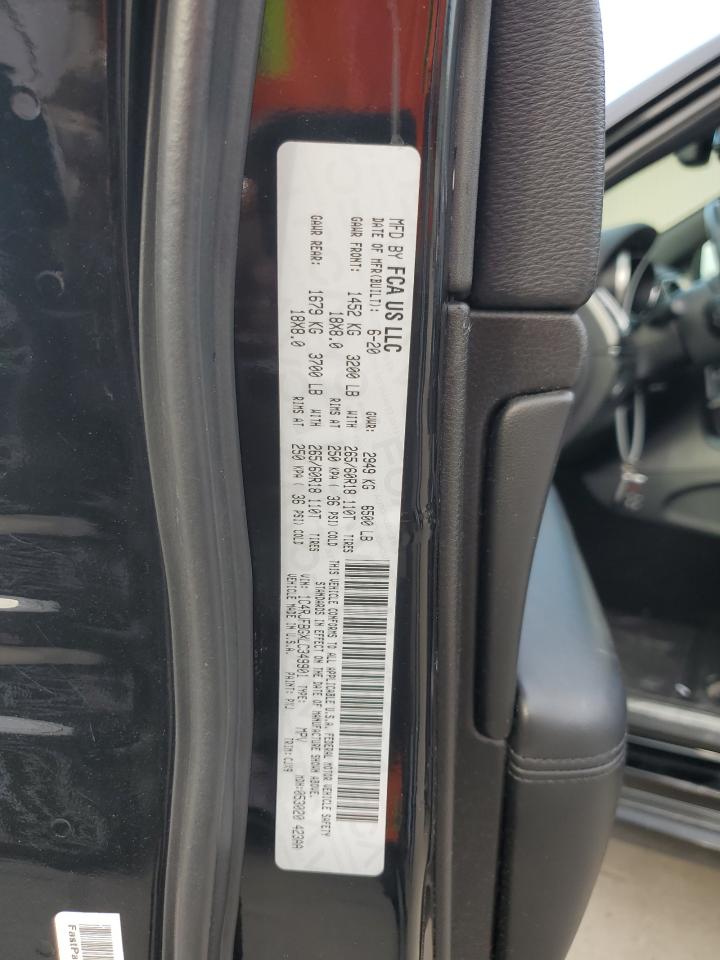 2020 Jeep Grand Cherokee VIN 1C4RJFBGXLC349901 Copart auction photo, front end / hail damage thumbnail 13