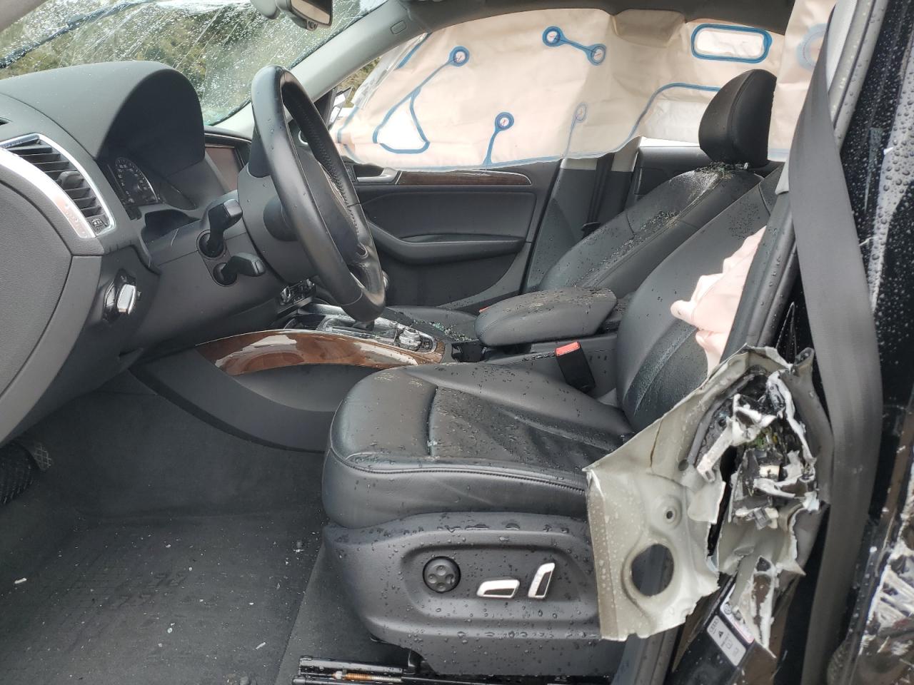 2017 Audi Q5 VIN WA1L2BFP2HA025828 Copart auction photo, all over damage thumbnail 7