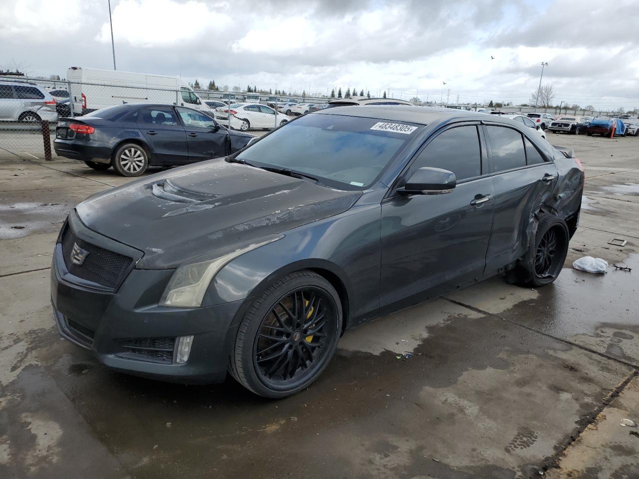 2014 Cadillac ATS VIN 1G6AC5SX2E0117222 - Copart auction photo