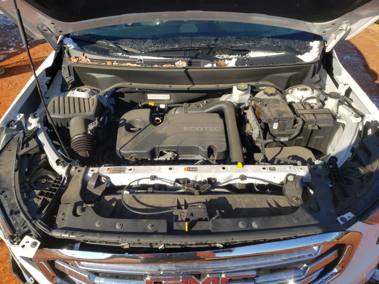 2020 GMC Terrain VIN 3GKALPEV6LL122995 Copart auction photo, front end / side damage thumbnail 14