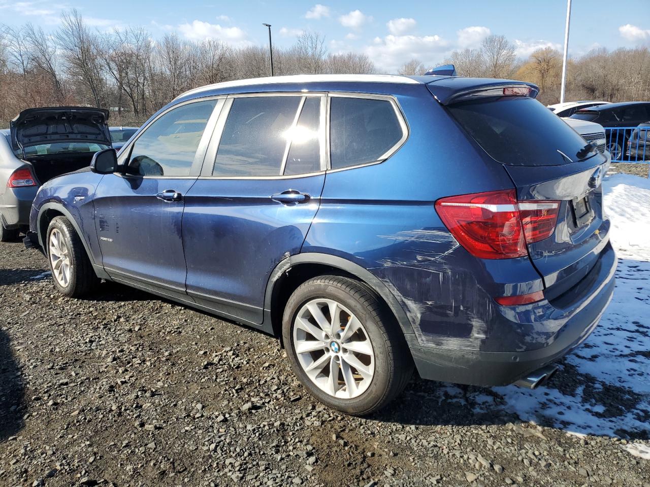 2015 BMW X3 VIN 5UXWX9C50F0D58145 Copart auction photo, front end / minor dent/scratches damage thumbnail 2