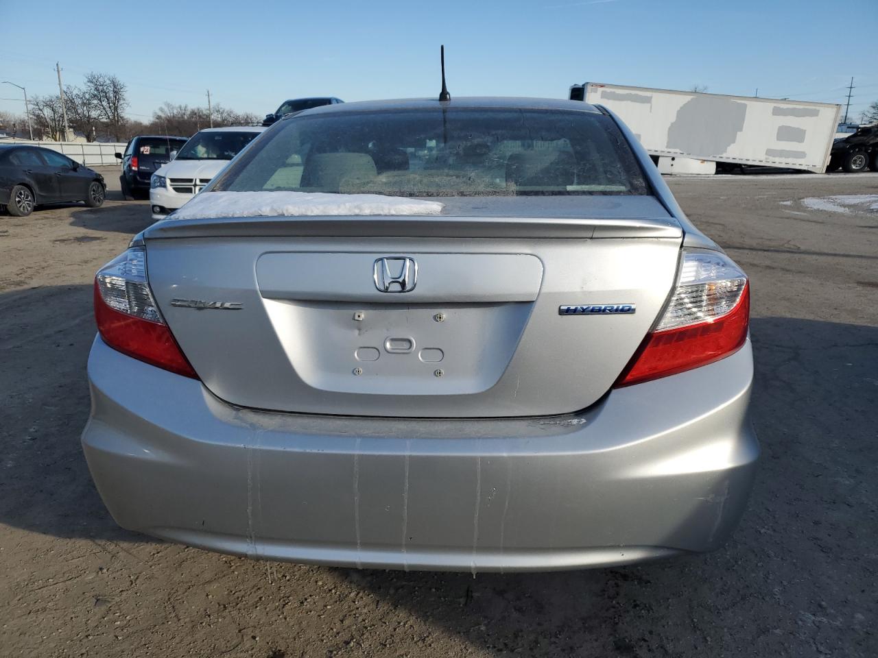 2012 Honda Civic VIN JHMFB4F25CS003441 Copart auction photo, normal wear damage thumbnail 6