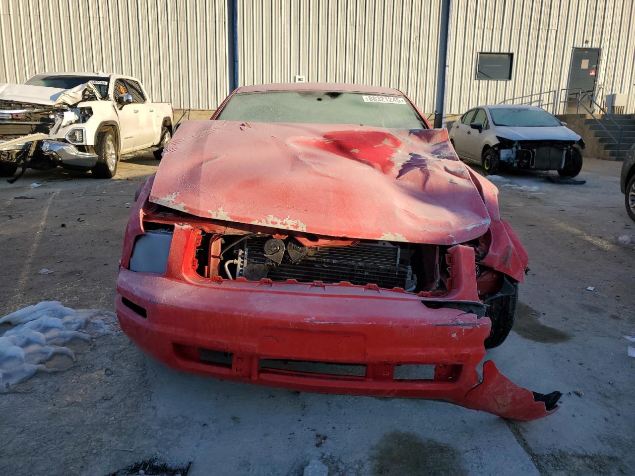 2006 Ford Mustang VIN 1ZVFT80N965235467 Copart auction photo, front end damage thumbnail 5