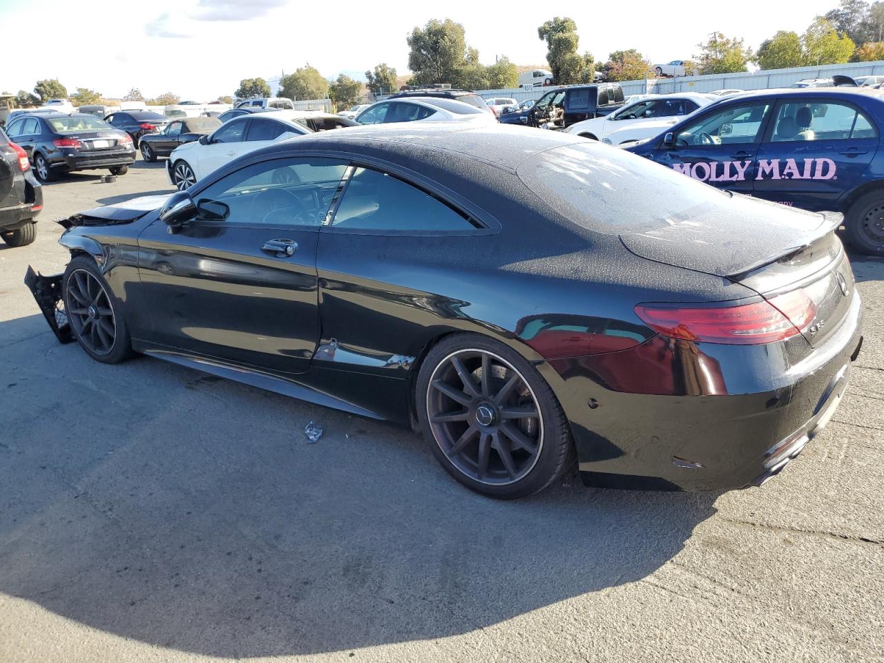 2016 Mercedes-Benz S-klasse VIN WDDXJ7JBXGA012509 Copart auction photo, front end damage thumbnail 2