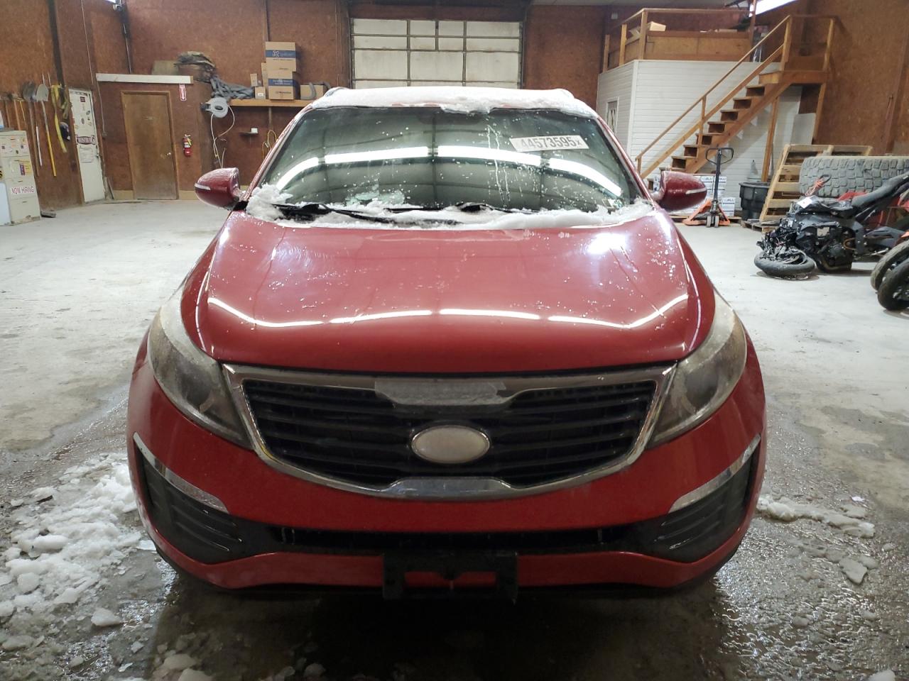 2013 KIA Sportage VIN KNDPBCA26D7504074 Copart auction photo, front end damage thumbnail 5