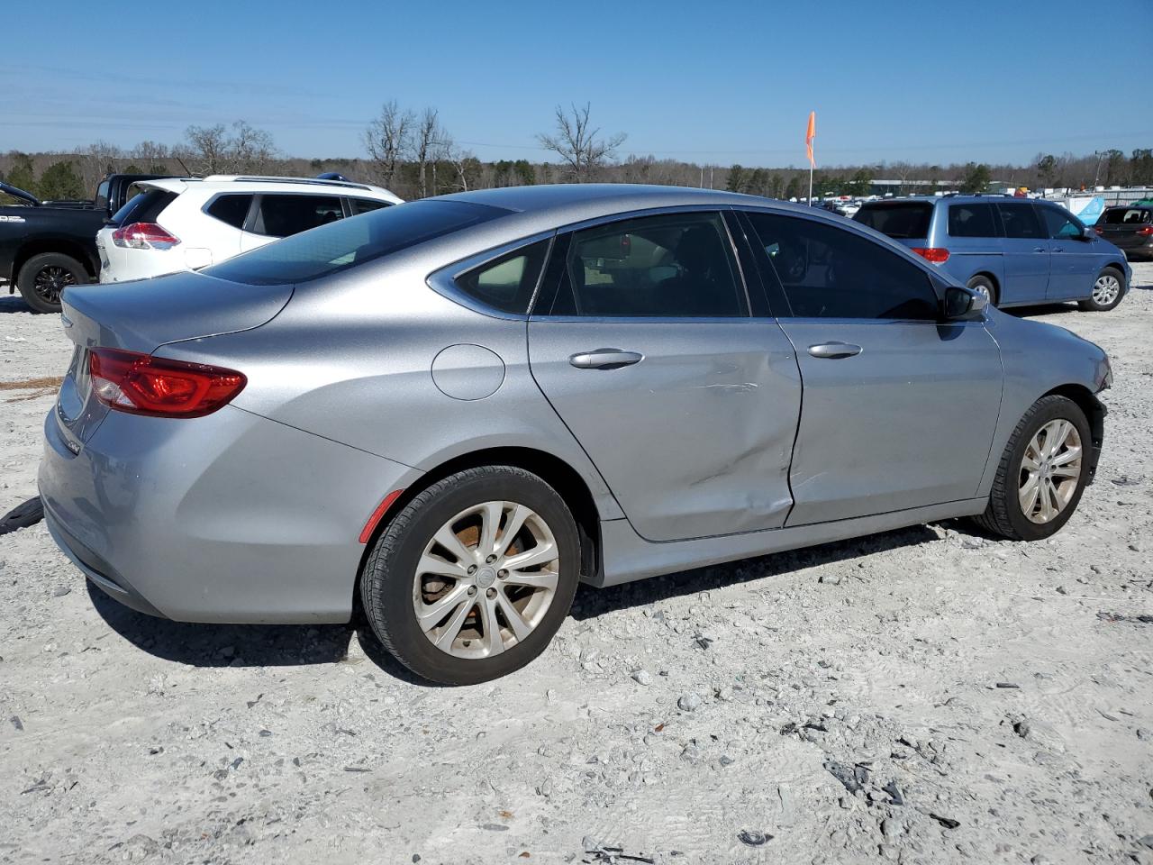 2016 Chrysler 200 VIN 1C3CCCAB7GN140943 Copart auction photo, frame damage / all over damage thumbnail 3