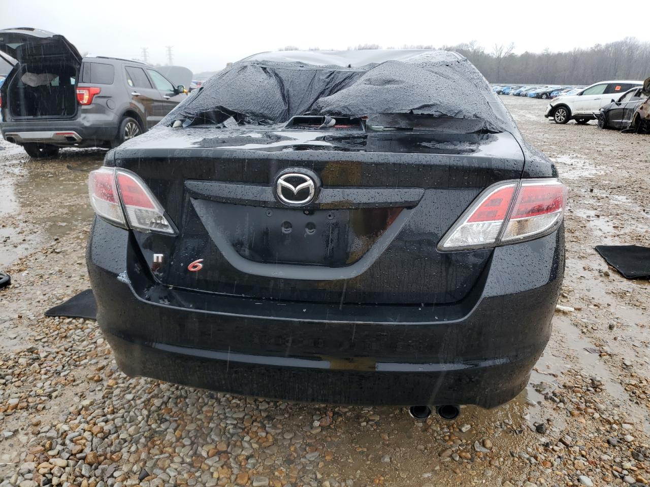 2012 Mazda 6 VIN 1YVHZ8CH0C5M40231 Copart auction photo, rear end / top/roof damage thumbnail 6