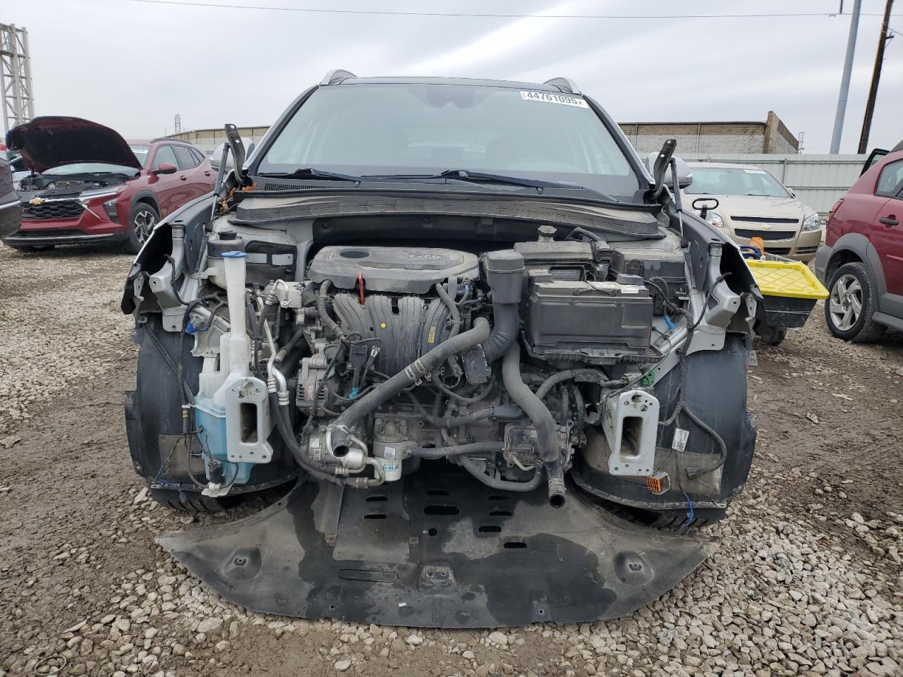 2019 Hyundai Santa Fe VIN 5NMS53AD1KH039440 Copart auction photo, front end damage thumbnail 5