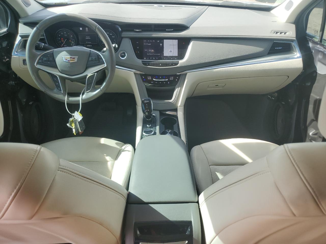 2021 Cadillac XT5 VIN 1GYKNCRSXMZ178445 Copart auction photo, front end damage thumbnail 8