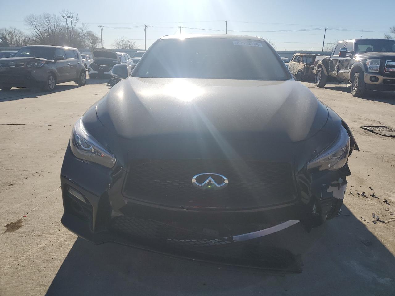 2015 Infiniti Q50 VIN JN1BV7AP3FM332078 Copart auction photo, all over damage thumbnail 5