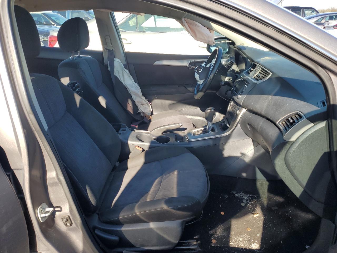 2015 Nissan Sentra VIN 3N1AB7AP8FL635565 Copart auction photo, front end / side damage thumbnail 7