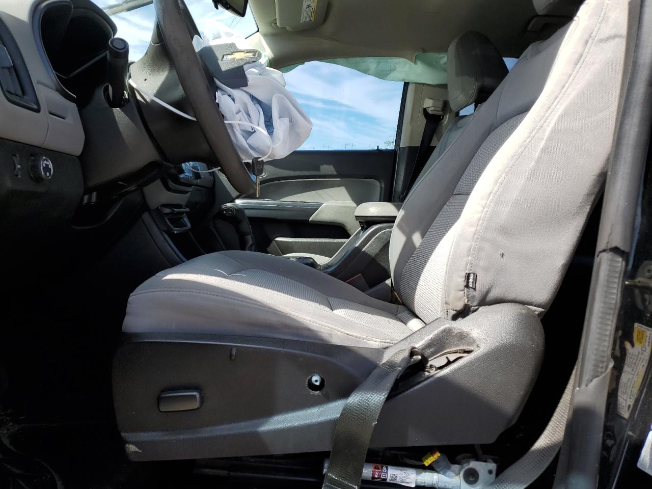 2016 Chevrolet Colorado VIN 1GCGSBEA1G1387670 Copart auction photo, front end / side damage thumbnail 7