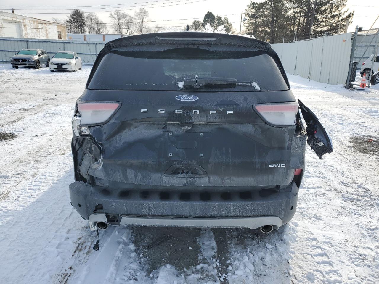 2022 Ford Escape VIN 1FMCU9H92NUA70846 Copart auction photo, mechanical / rear end damage thumbnail 6