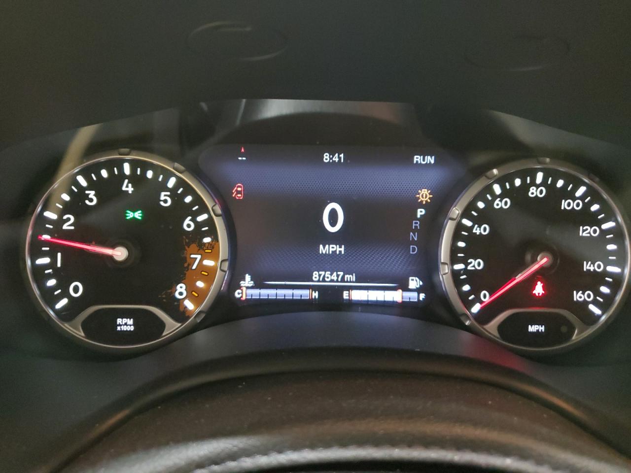 2017 Jeep Renegade VIN ZACCJBCB8HPG00077 Copart auction photo, rear end damage thumbnail 9