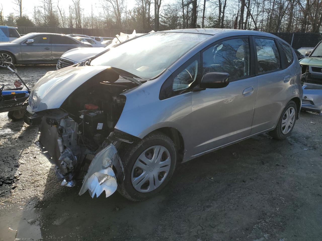 2010 Honda Fit VIN JHMGE8H25AC024068