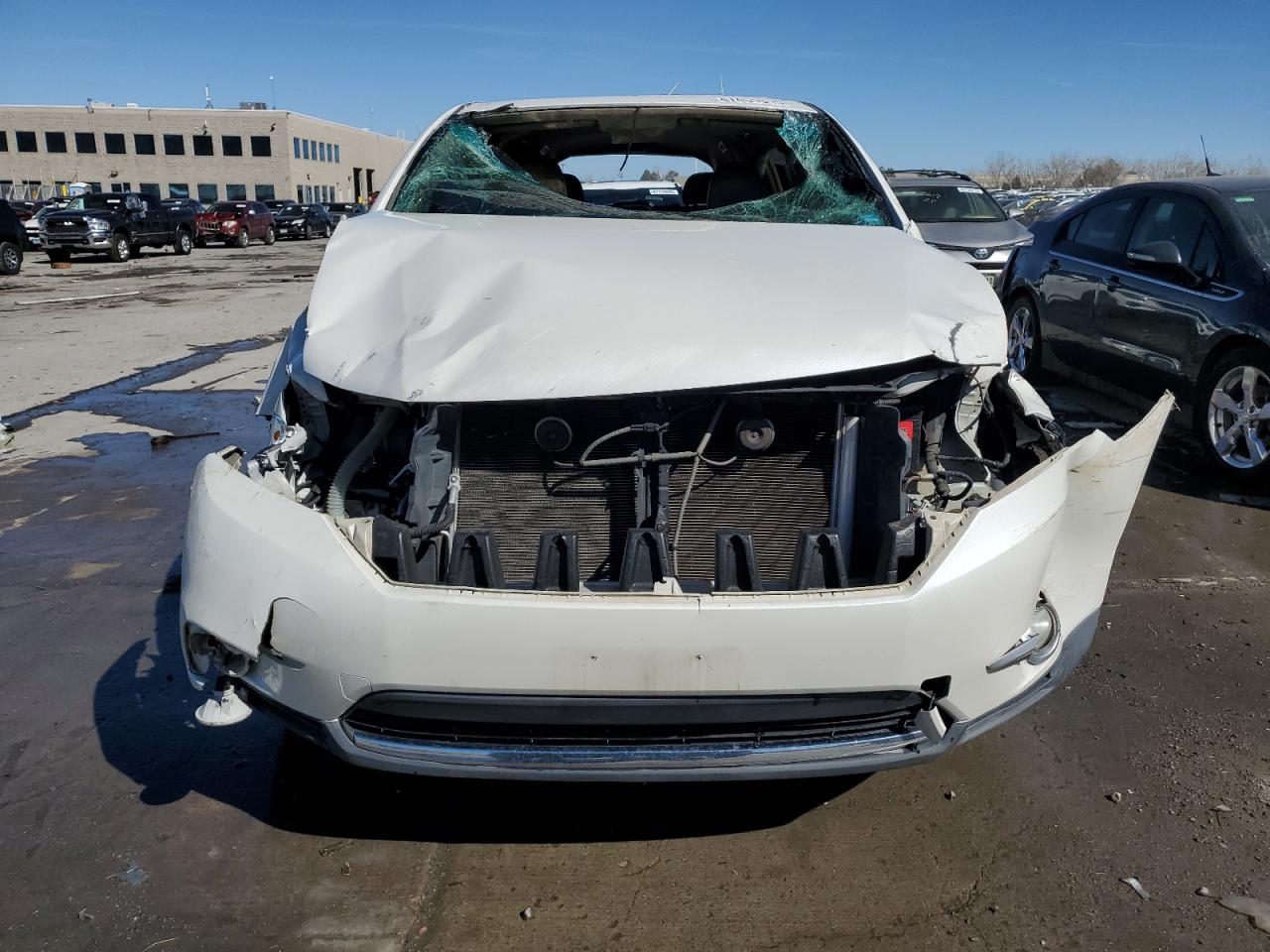 2012 Toyota Highlander VIN 5TDYK3EH5CS075615 Copart auction photo, rollover damage thumbnail 5