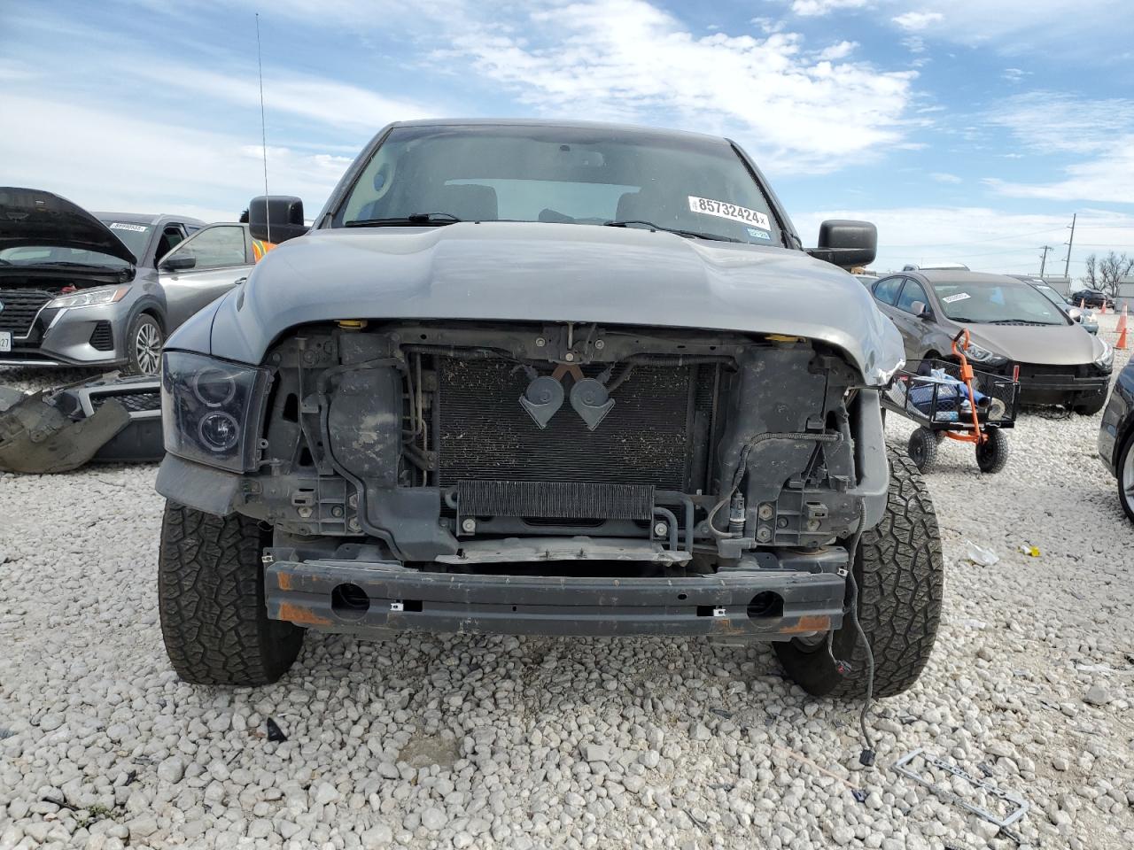 2012 Dodge RAM VIN 1C6RD6KT1CS322815 Copart auction photo, front end damage thumbnail 5