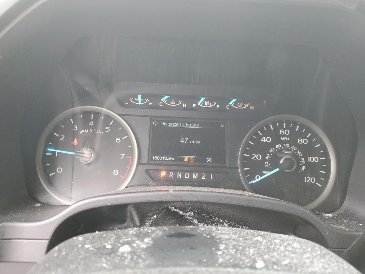 2019 Ford F-150 VIN 1FTEW1EB8KFC61719 Copart auction photo, top/roof damage thumbnail 9