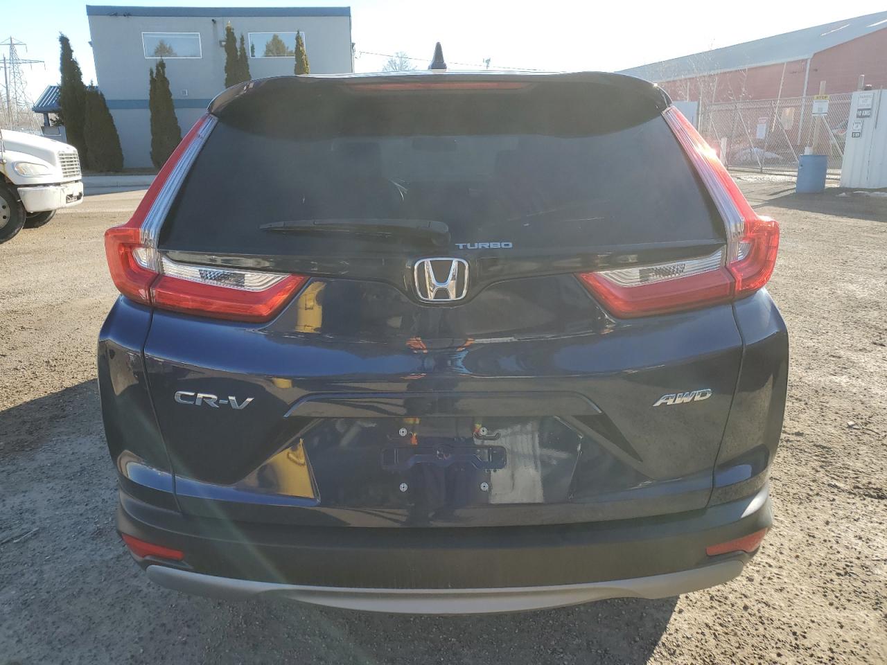 2019 Honda CR-V VIN 2HKRW2H80KH126716 Copart auction photo, top/roof / side damage thumbnail 6