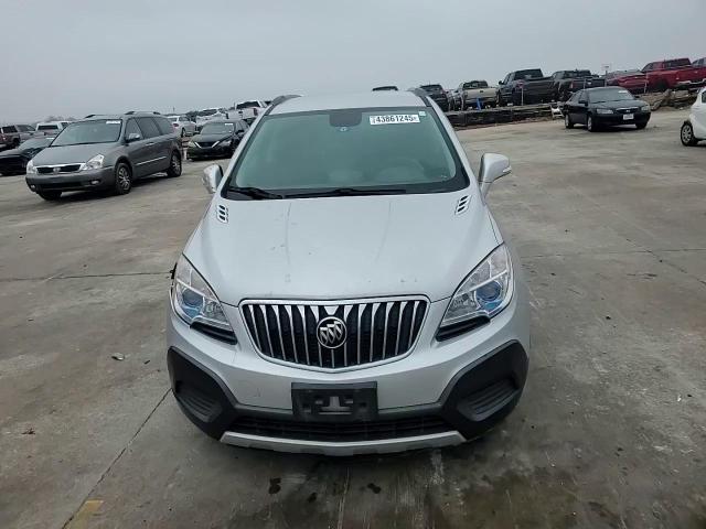 2015 Buick Encore VIN KL4CJASB8FB153577 Copart auction photo, side / front end damage thumbnail 12