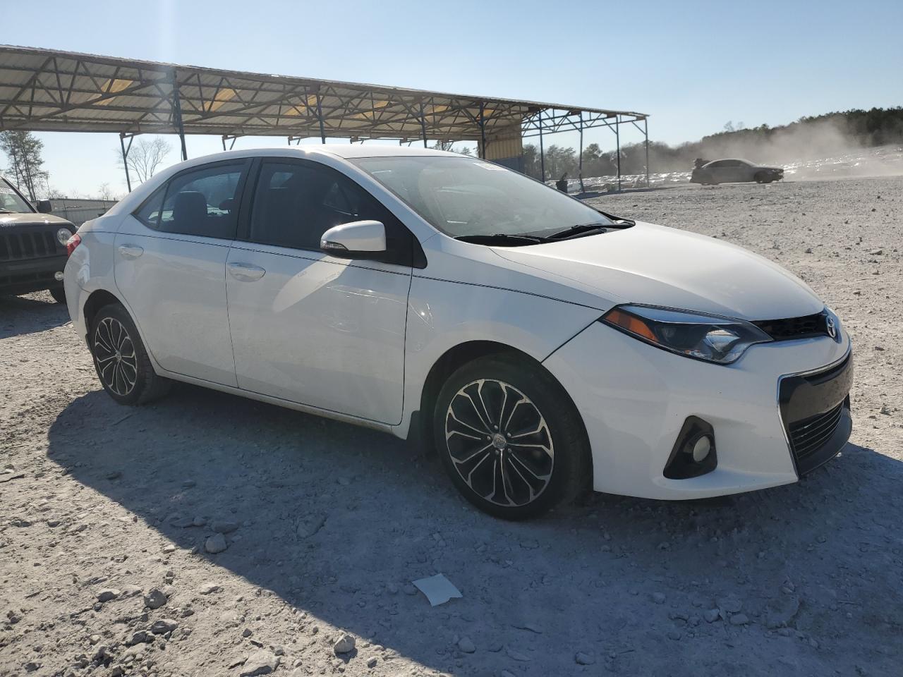 2016 Toyota Corolla VIN 2T1BURHE0GC550395 Copart auction photo, mechanical / front end damage thumbnail 4