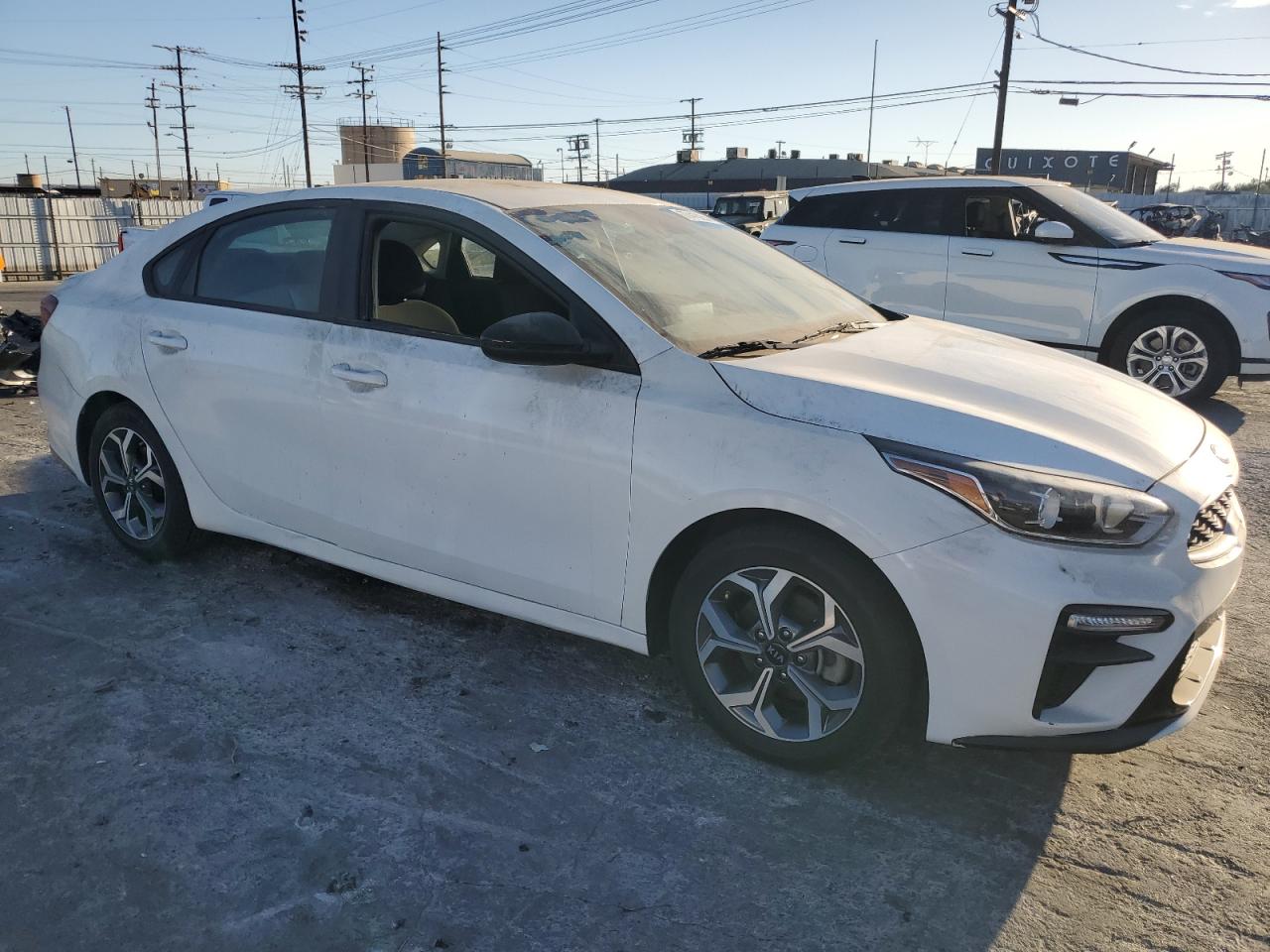 2020 KIA Forte VIN 3KPF24AD4LE182424 Copart auction photo, vandalism damage thumbnail 4