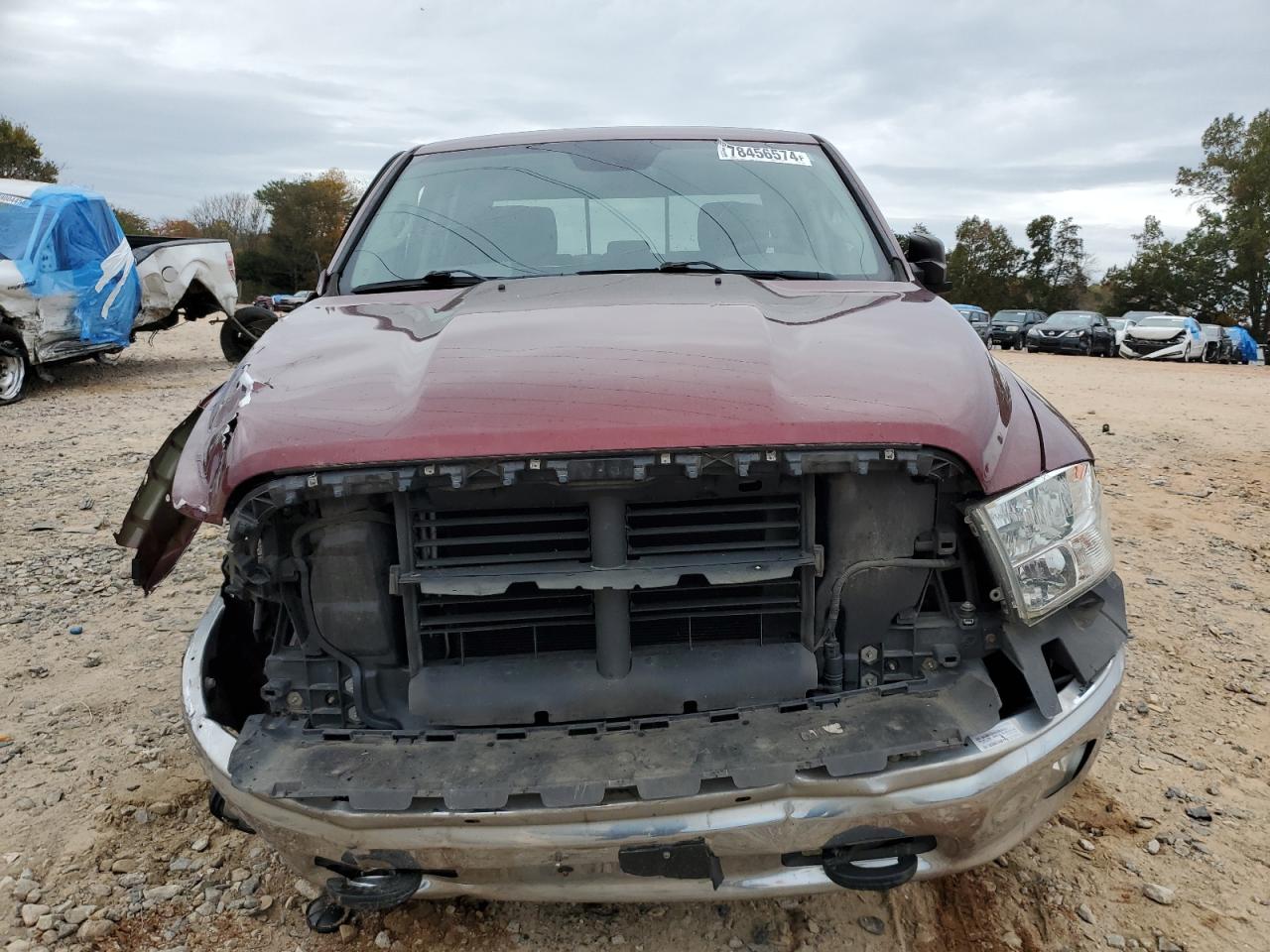 2016 RAM 1500 VIN 1C6RR7LG6GS213278 Copart auction photo, front end / side damage thumbnail 5