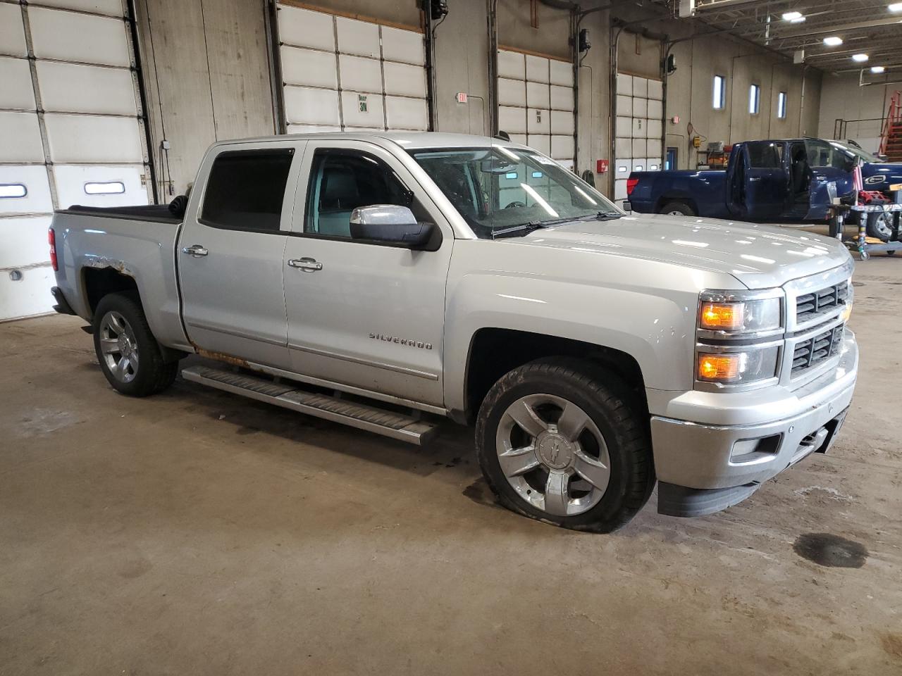 2014 Chevrolet Silverado VIN 3GCUKSEC4EG162923 Copart auction photo, front end / minor dent/scratches damage thumbnail 4