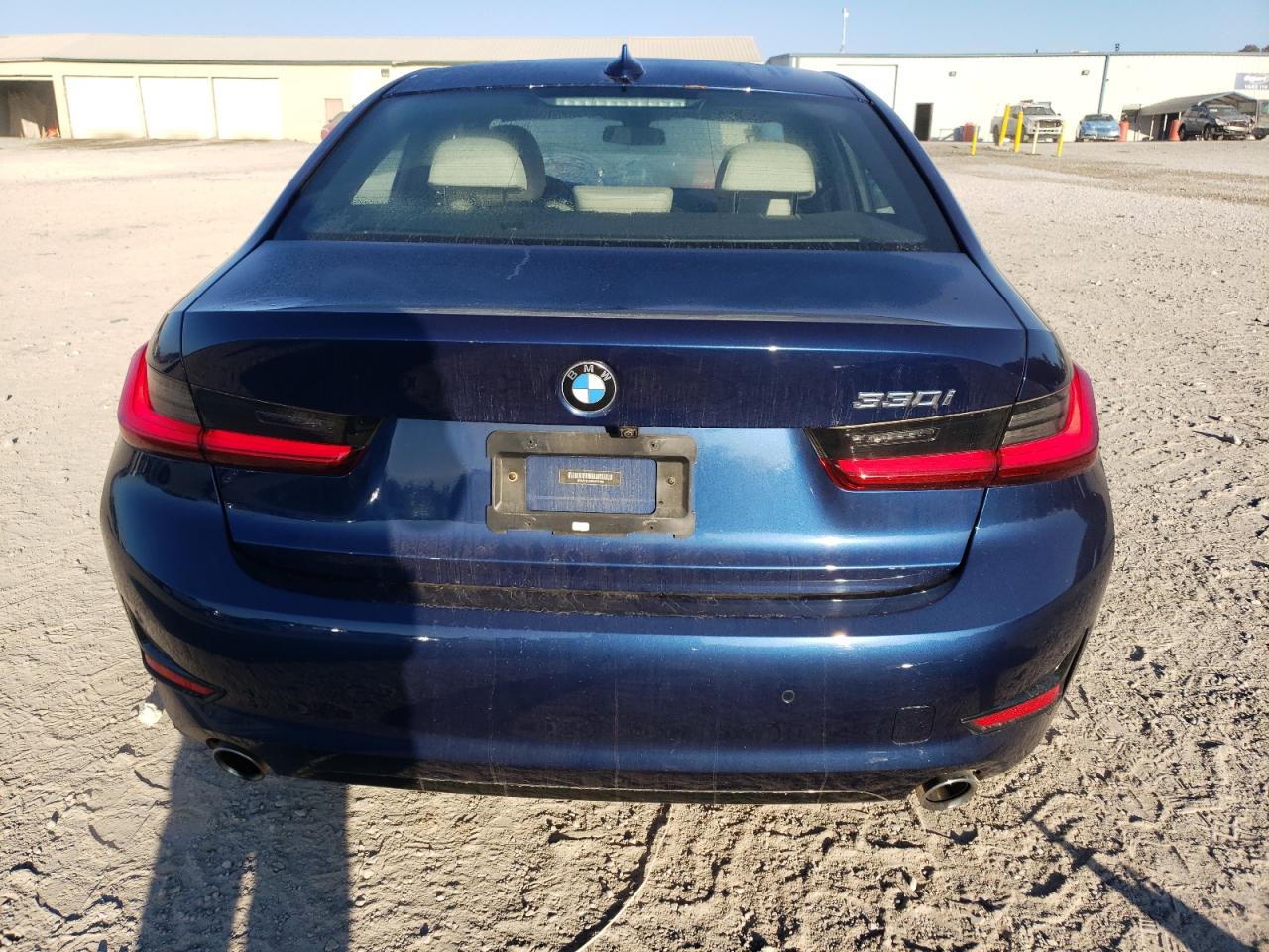 2019 BMW 3er VIN WBA5R1C54KAK07400 Copart auction photo, front end / side damage thumbnail 6