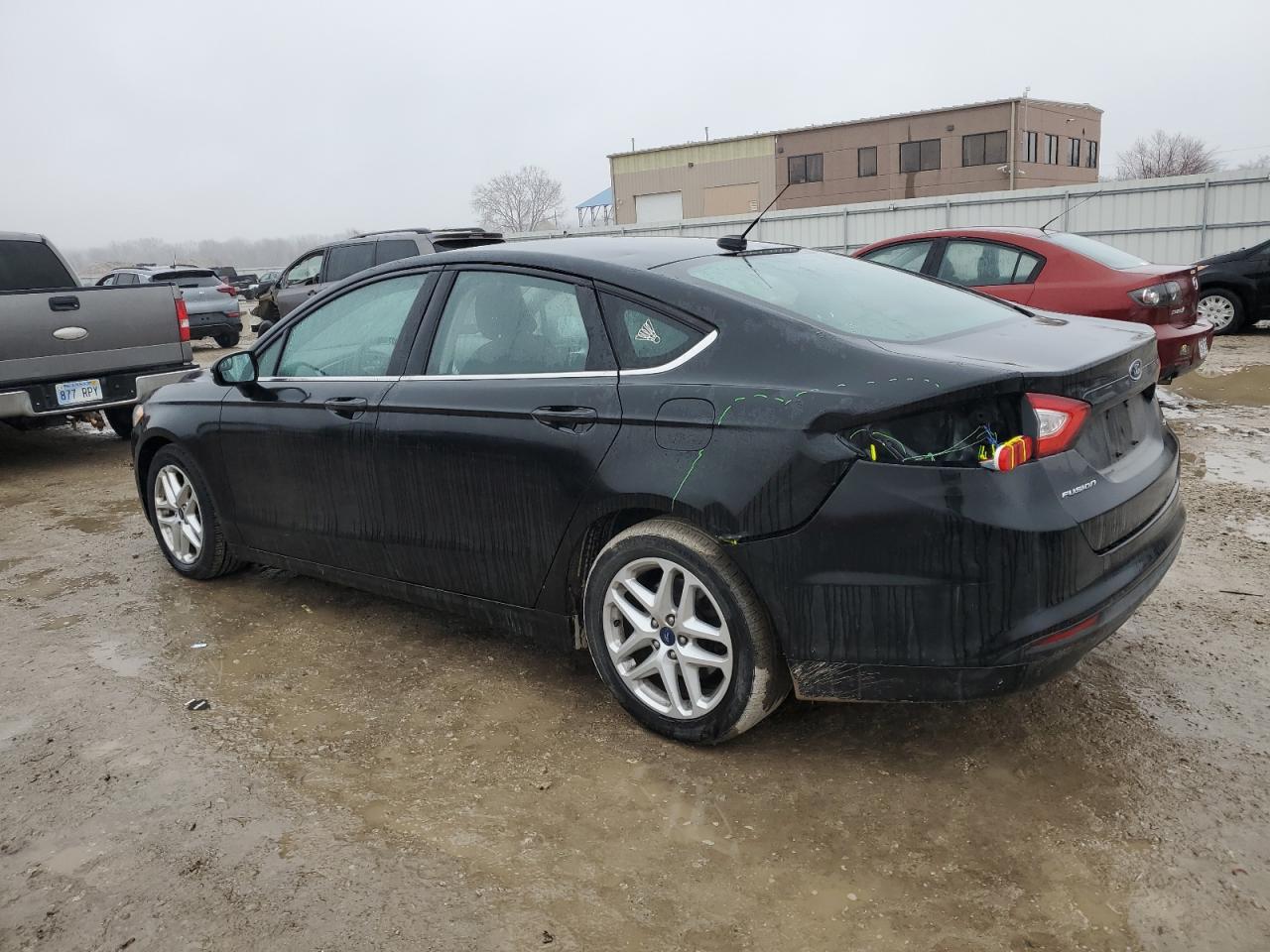 2015 Ford Fusion VIN 3FA6P0H78FR277887 Copart auction photo, rear end damage thumbnail 2