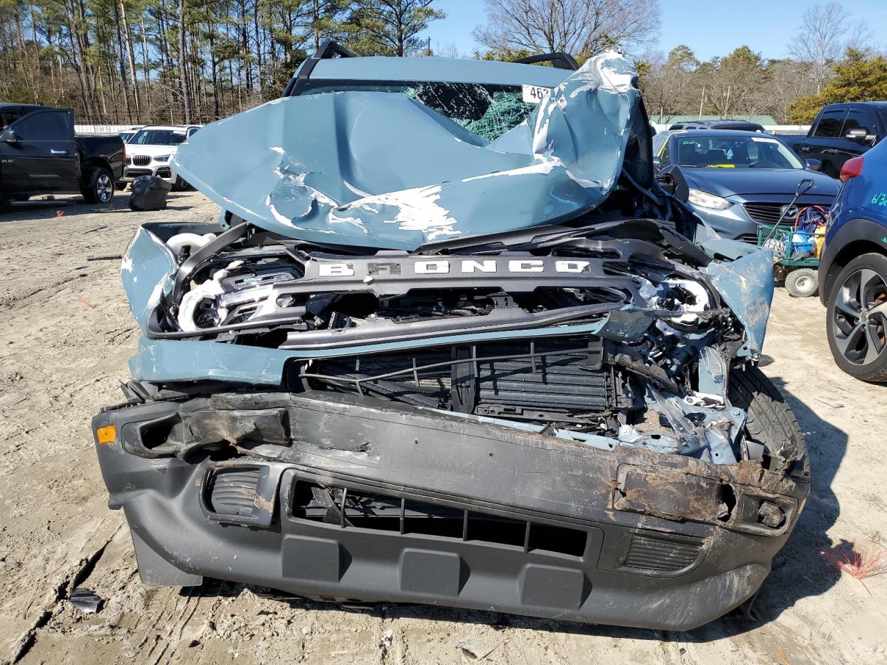 2023 Ford Bronco VIN 3FMCR9B63PRE33617 Copart auction photo, front end / rear end damage thumbnail 5