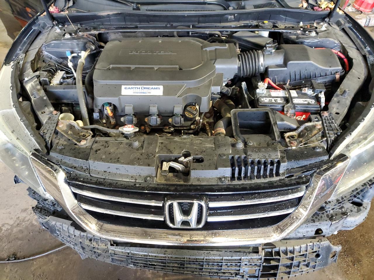2013 Honda Accord VIN 1HGCR3F84DA014471 Copart auction photo, front end / side damage thumbnail 11