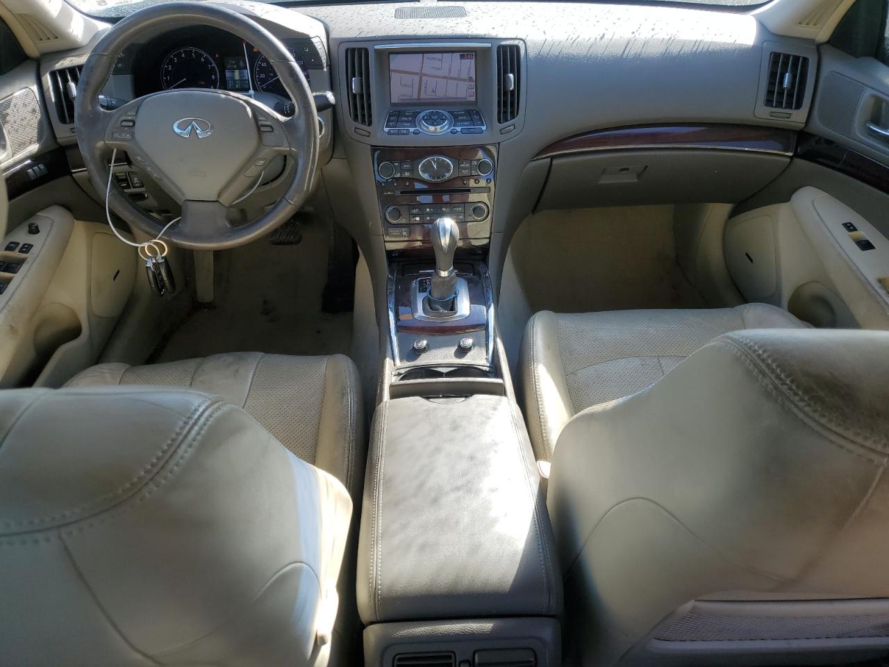 2012 Infiniti G VIN JN1CV6AP9CM629740 Copart auction photo, rear end damage thumbnail 9
