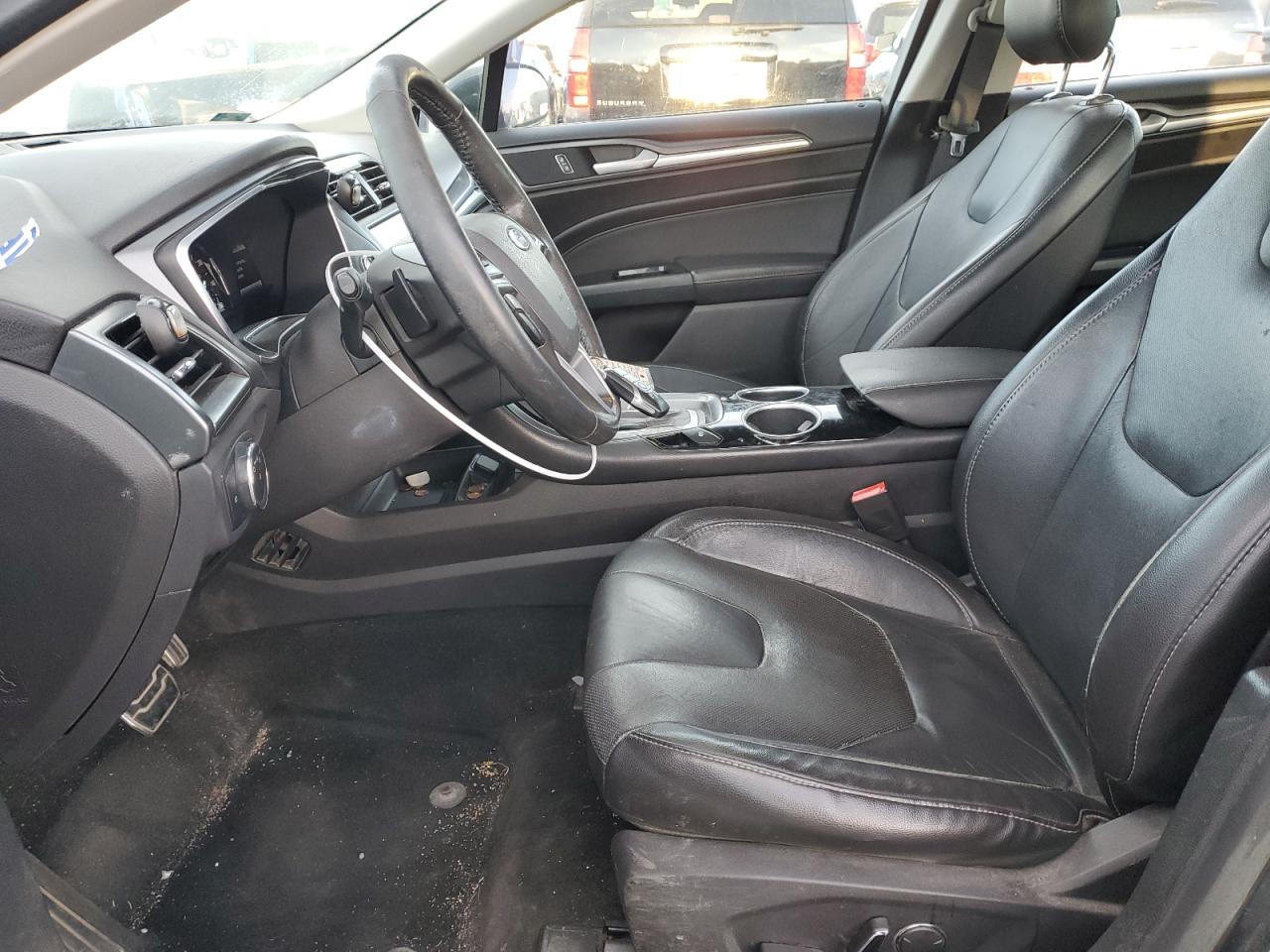 2014 Ford Fusion VIN 3FA6P0D97ER106554 Copart auction photo, front end / hail damage thumbnail 7