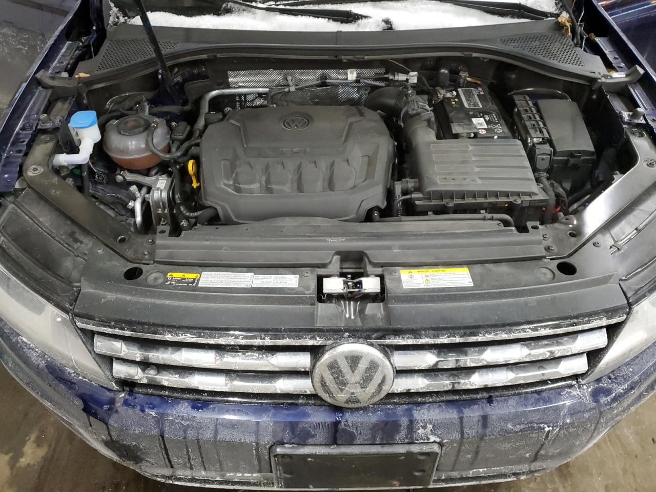 2021 Volkswagen Tiguan VIN 3VV0B7AX3MM142099 Copart auction photo, side / rear end damage thumbnail 12