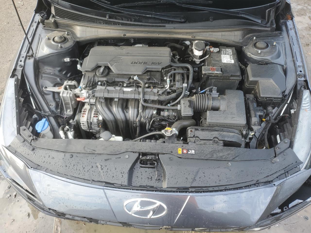2021 Hyundai Elantra VIN 5NPLM4AG5MH010570 Copart auction photo, front end / minor dent/scratches damage thumbnail 11