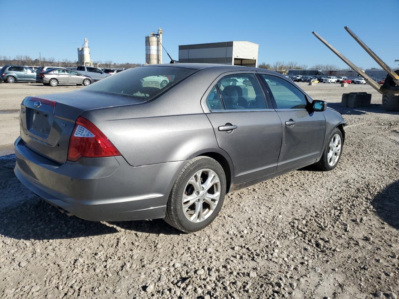 2012 Ford Fusion VIN 3FAHP0HA6CR176511 Copart auction photo, front end damage thumbnail 3