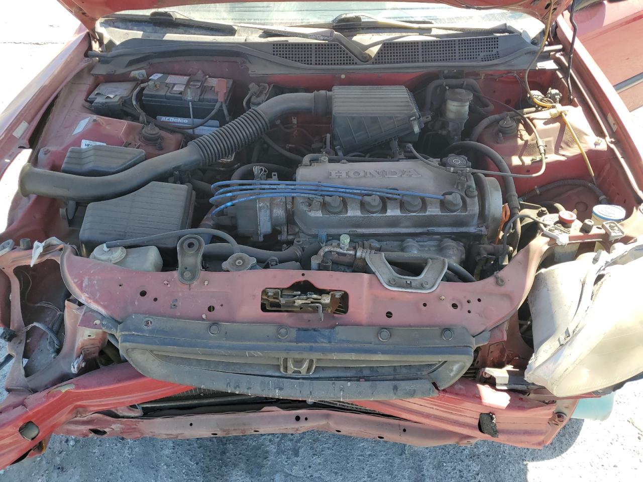 1998 Honda Civic VIN 2HGEJ6420WH107167 Copart auction photo, all over / mechanical damage thumbnail 11