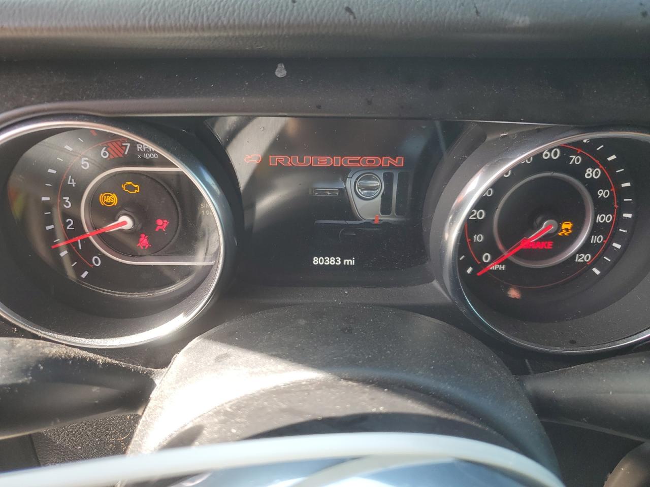 2018 Jeep Wrangler VIN 1C4HJXFN6JW203324 Copart auction photo, side / front end damage thumbnail 9