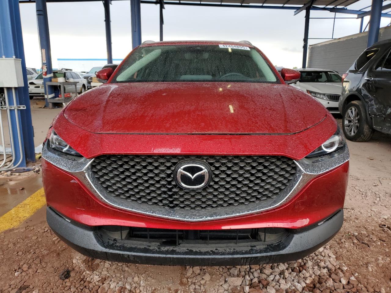 2023 Mazda CX-30 VIN 3MVDMBBMXPM546117 Copart auction photo, front end / side damage thumbnail 5