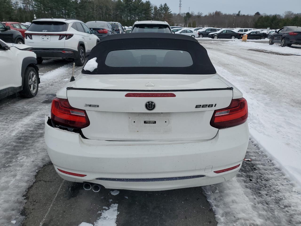 2016 BMW 2er VIN WBA1L9C57GV325066 Copart auction photo, front end damage thumbnail 6