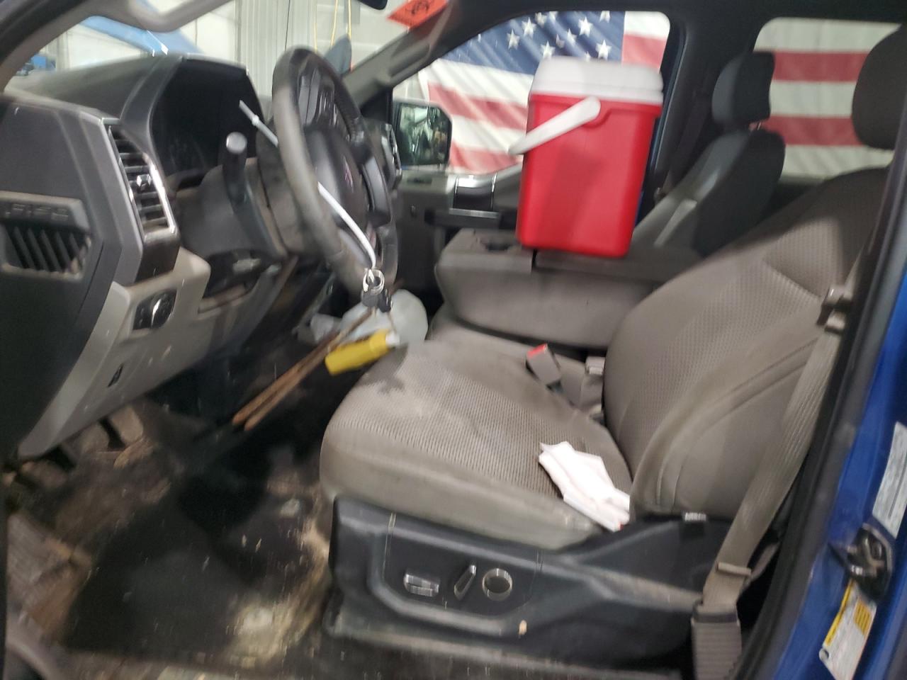 2015 Ford F-150 VIN 1FTEW1EFXFKD42186 Copart auction photo, side damage thumbnail 7