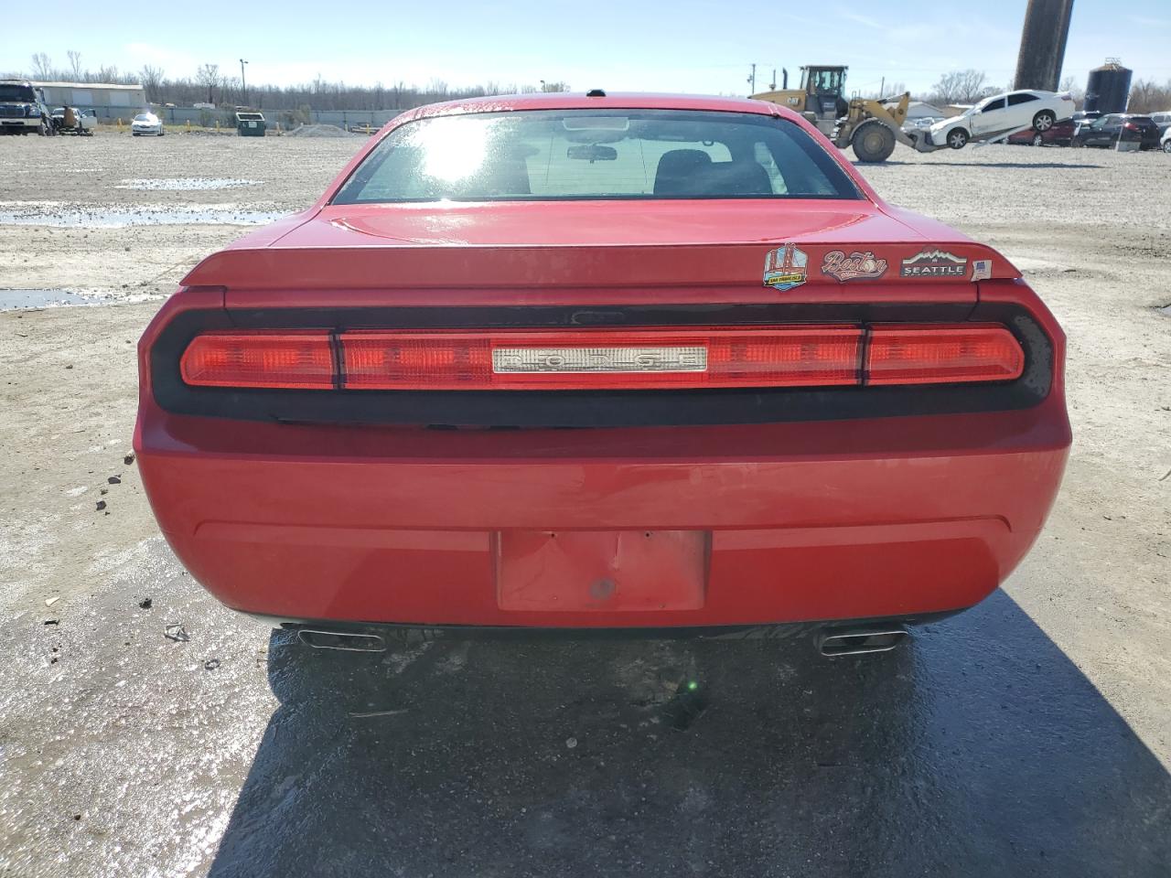 2013 Dodge Challenger VIN 2C3CDYAG9DH536303 Copart auction photo, front end / side damage thumbnail 6