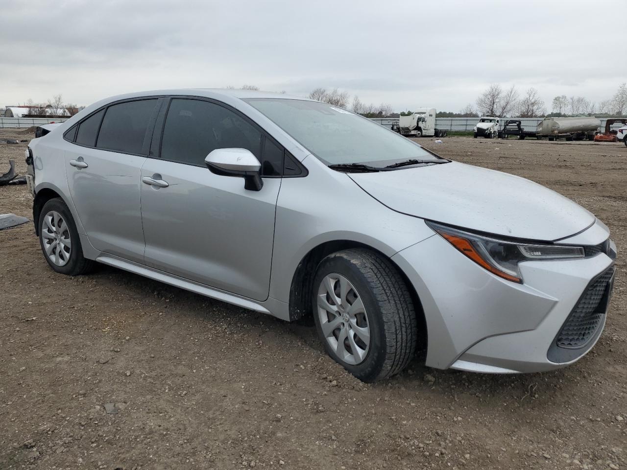 2020 Toyota Corolla VIN JTDEPRAE7LJ112597 Copart auction photo, rear end / minor dent/scratches damage thumbnail 4