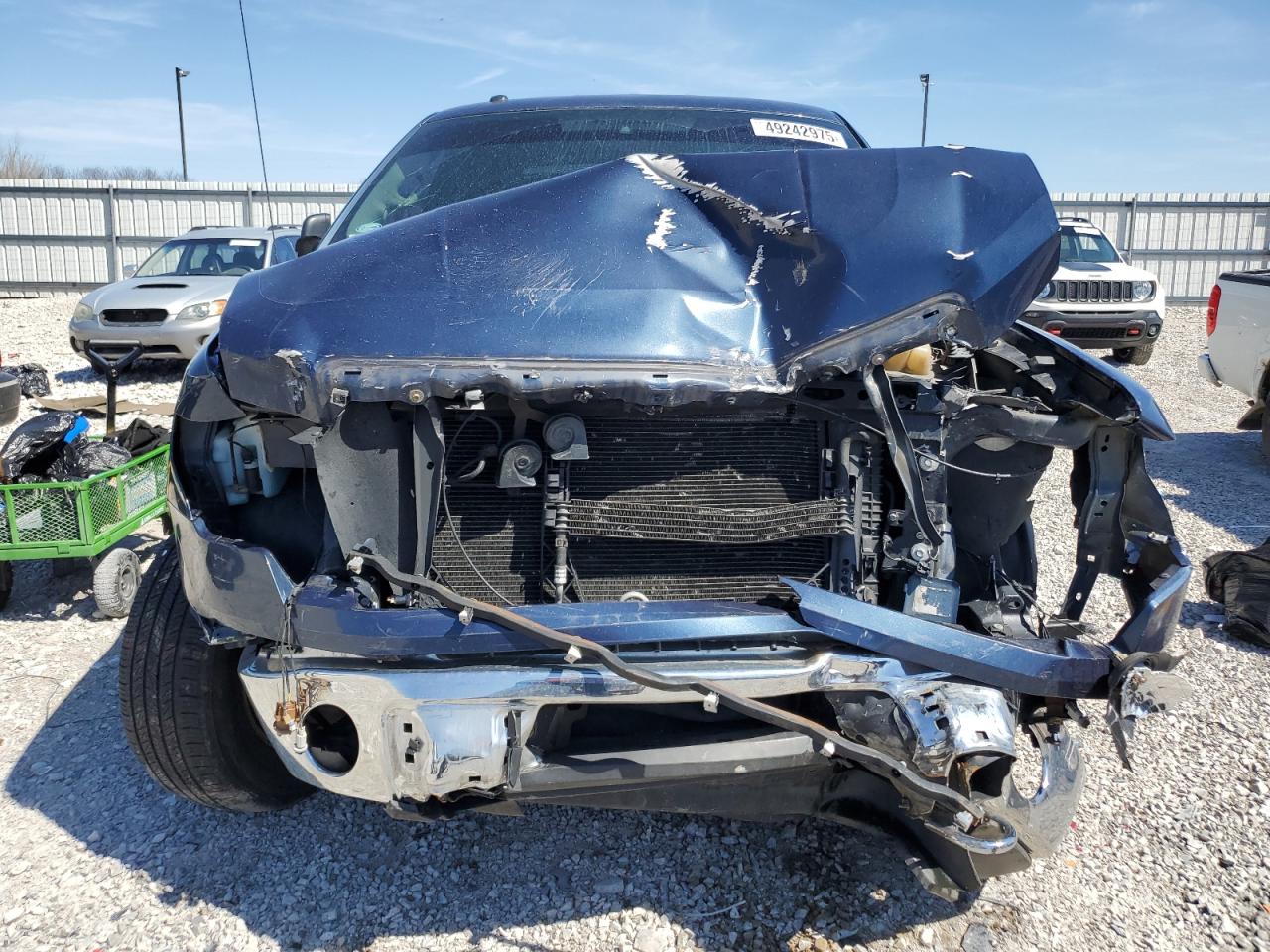 2013 Ford F-150 VIN 1FTFX1EFXDKD22583 Copart auction photo, front end / side damage thumbnail 5