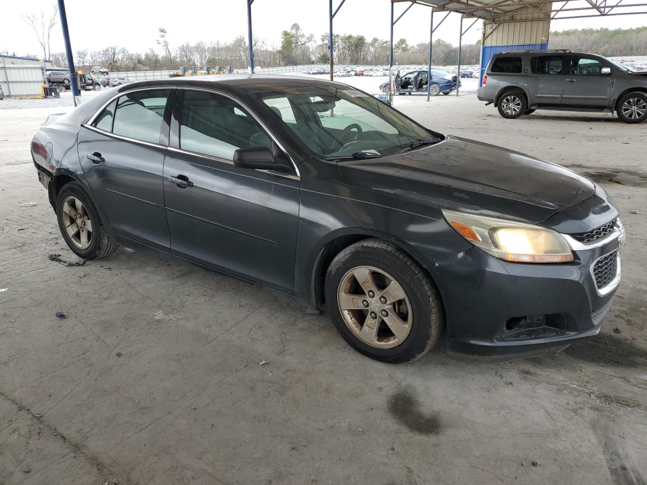 2015 Chevrolet Malibu VIN 1G11B5SL8FF102390 Copart auction photo, rear end / front end damage thumbnail 4