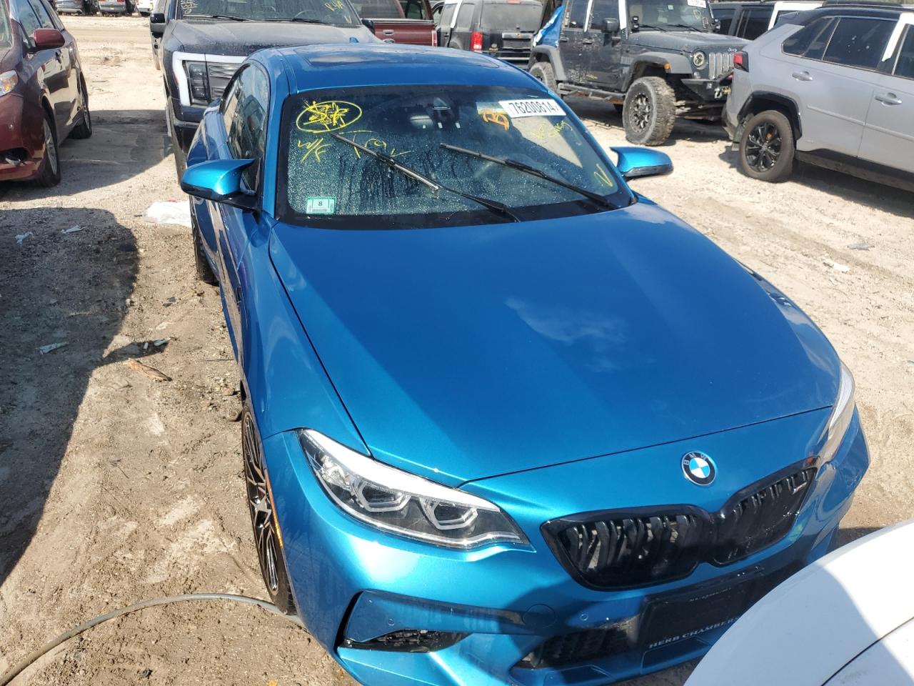 2020 BMW M2 VIN WBS2U7C08L7E49953 Copart auction photo, water/flood damage thumbnail 5