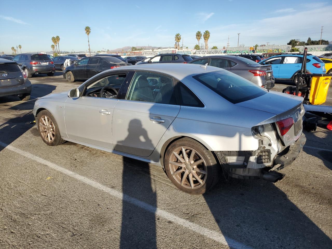 2014 Audi A4 VIN WAUFFAFL9EA084320 Copart auction photo, front end damage thumbnail 2