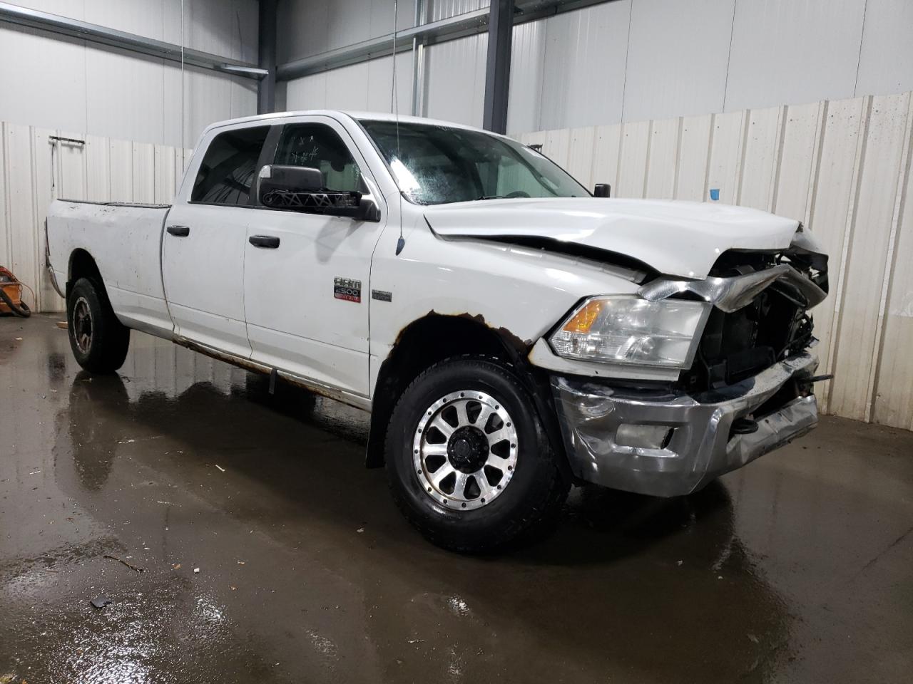 2011 Dodge RAM VIN 3D7TT2CT8BG566174 Copart auction photo, front end / side damage thumbnail 4