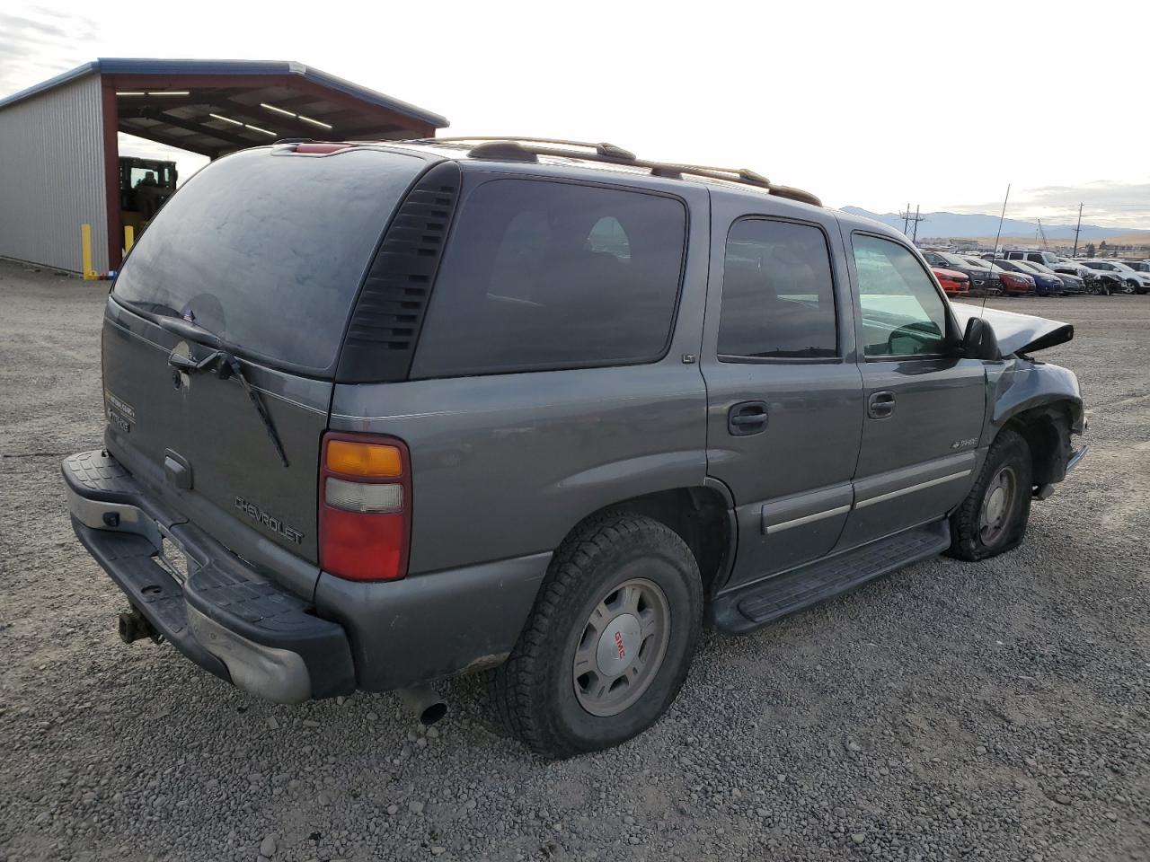 2001 Chevrolet Tahoe VIN 1GNEK13T11J144719 Copart auction photo, front end / minor dent/scratches damage thumbnail 3